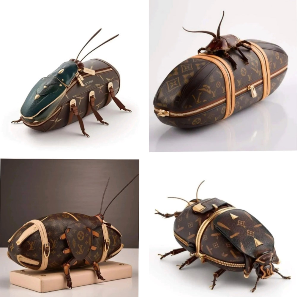 路易威登(LV)将推出以蟑螂为灵感的手袋设计？